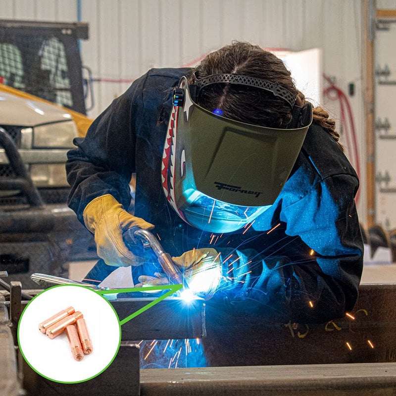 Forney 60171 Contact Tip For Mig Welding, Tweco Binzel or Clarke, .030, 4-Pack,Copper, 0.03 - Image 3